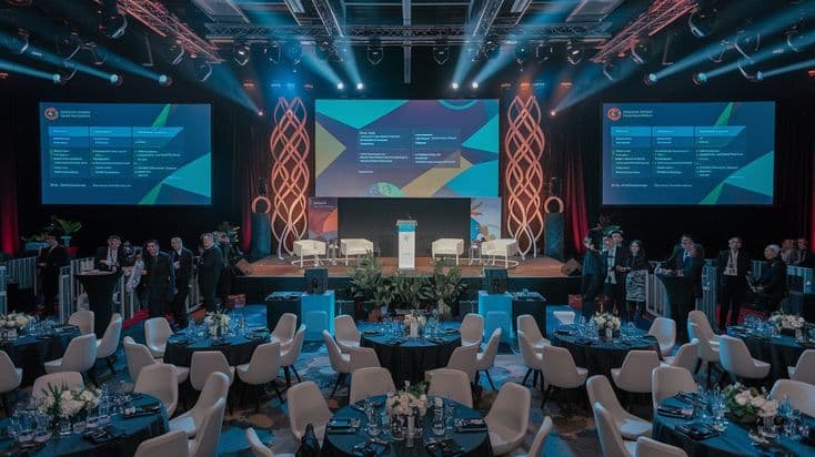 The Brand Stage — A complete stage environment where architecture, communication and production work as one.