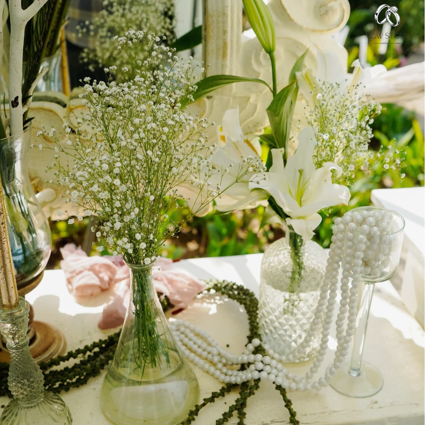 Luxury wedding ceremony designed by Double Trouble Studio